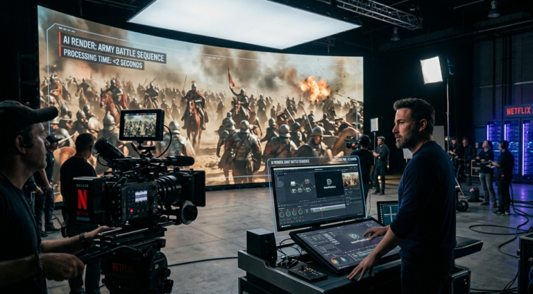 Netflix’in Gizli Silahı Ortaya Çıktı: Sinemada Yapay Zeka Devrimi!